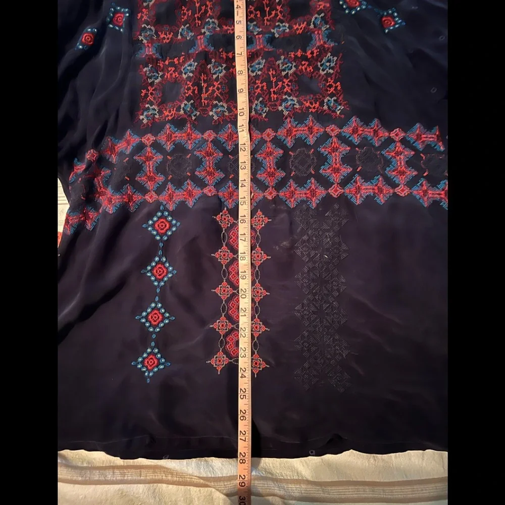 Johnny Was Multicolor Bohemian Top - Picture 8 of 9